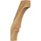 Ekena Millwork 4"W x 14"D x 26"H Balboa Rough Sawn Knee Brace, Western Red Cedar BRC04X14X26BOA00RWR - alternate 1